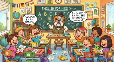 Английский для подростков 7–13 лет